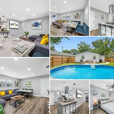 Contemporary & Fully Updated Heated Pool Home